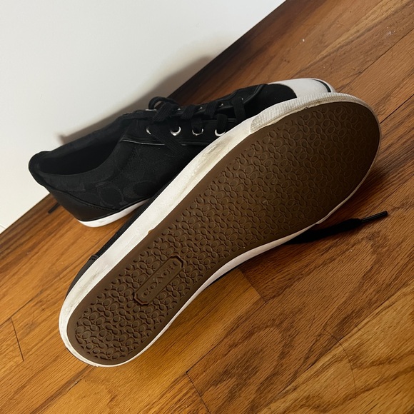 Coach shoes worn once - Picture 3 of 4
